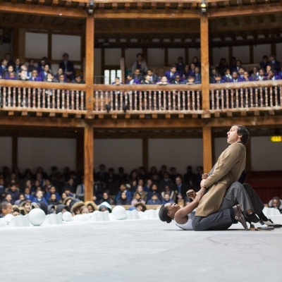 Petruchio - THE TAMING OF THE SHREW (Shakespeare's Globe)
Production photography by Cesare De Giglio