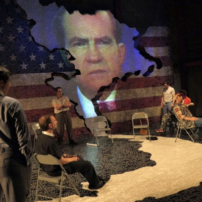 Larry Bonk - THE TRIAL OF JANE FONDA (Park Theatre)
Production photography by Keith Pattison