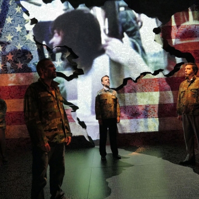 Larry Bonk - THE TRIAL OF JANE FONDA (Park Theatre)
Production photography by Keith Pattison